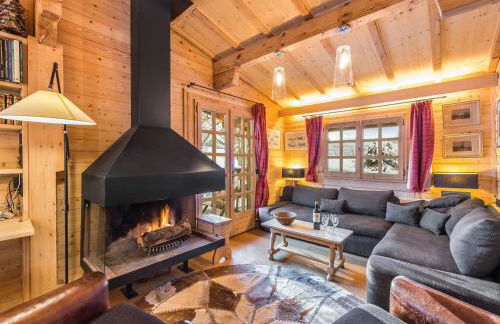 Chalet 4 chambres à Megève Mont d'Arbois - 10 pers, terrasse, parking - FR-1-453-10 - Photo 1