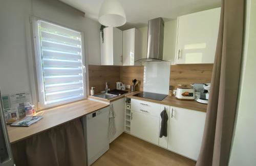 The Little Oak - tiny house with bed on mezzanine & terrace - from 1 to 4 p Disney, Paris & CDG - Foto 21