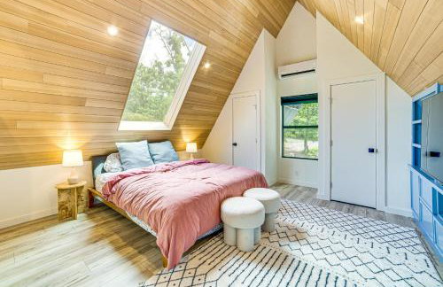 A-Frame Cabin with Deck Near Cedar Creek Lake - Foto 11