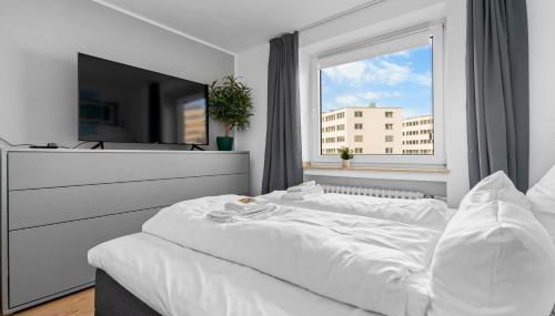 Design Luxus, Vollausstattung, 2 min Hbf Duisburg, beste Betten, 2 55" TV, Netflix, W24 - Foto 4