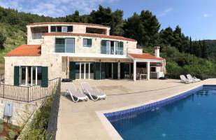 Magnificent new Villa Tofta on Lopud, Croatia. Sea views from the infinity pool - Photo 55