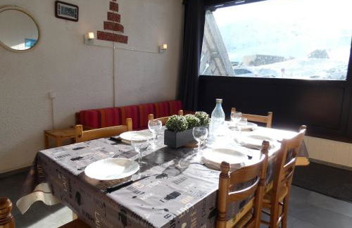 Studio cabine 6 pers. avec balcon exposition Sud, salon avec LCD et DVD, cuisine équipée, casier à ski - FR-1-457-196 - Photo 7