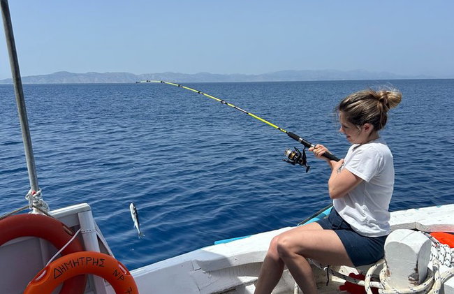 Battuta di pesca a Rodi con barbecue e nuoto - Foto 35