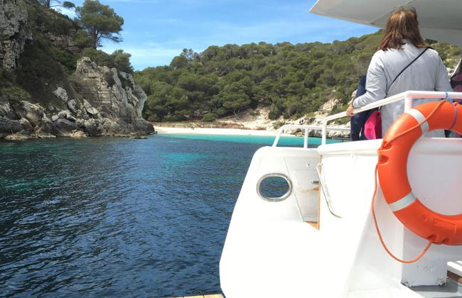 The Turquoise Route from Ciutadella - Boat Tour with Lunch - Photo 2