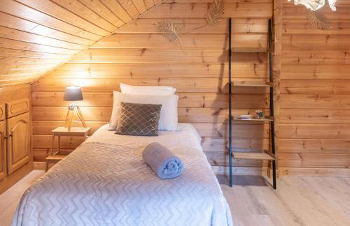 Chalet La Calougeotte, jardin, spa et sauna privés - Foto 36