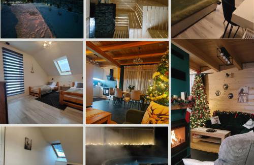 Chwilo Trwaj dom z jacuzzi, sauną i kominkiem z widokiem na góry Korbielów Pilsko - Foto 6