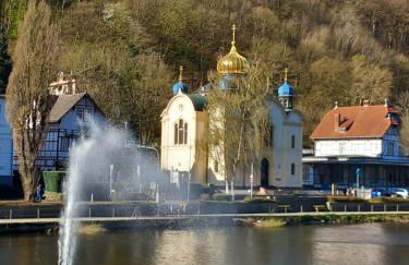 Ferienwohnung im roten Haus, die Therme ist fußläufig in 350m zu erreichen - Foto 41