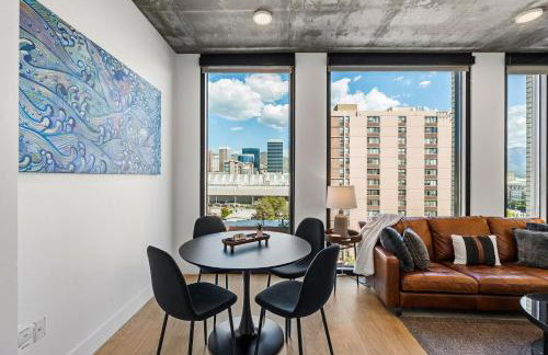 Best views! Lux 9th fl Gym Pking Pool Htub King BD - Foto 17