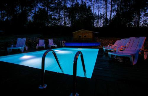 Domek całoroczny SÓWKA na Kaszubach z banią i sauną na wyłączność, wspólny basen i bilard z domkiem Jeleniówka - Ostrowite Leśna Dolina - Foto 49