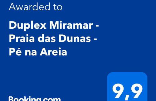 Duplex Miramar Praia das Dunas - Pé na Areia - Ar Condicionado - Foto 52