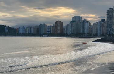 Apto frente praia Gonzaguinha - Foto 38