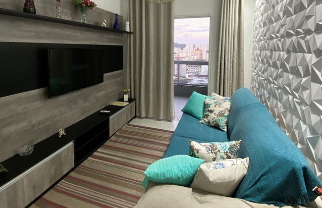 Flat Boqueirao Praia Grande - Foto 12