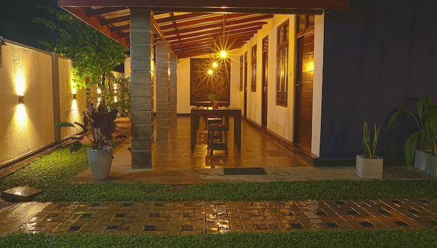 Coin salon dans le hall