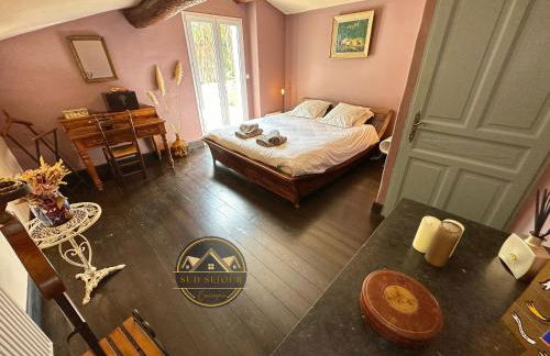 MAS M - Villa d'exception - Piscine - Jeux Enfants - BBQ - Plancha - Cheminée - Calme - 5 Chambres - SUDSEJOURCONCIERGERIE - Foto 12