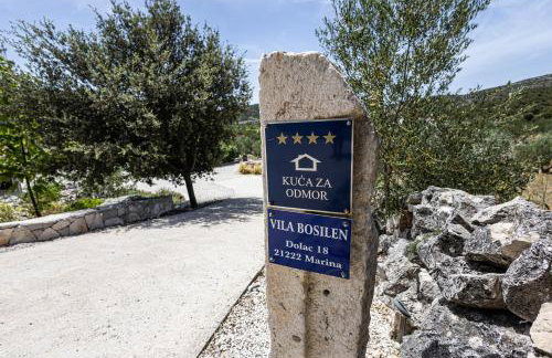 Villa Bosilen with private pool, near Trogir, Split airport, quiet area, family villa - Photo 46