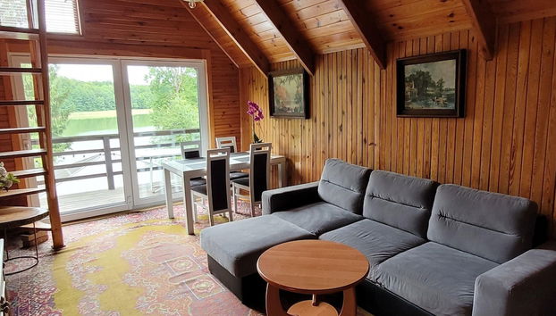 Holiday Home Right on the Lake, Florczaki - Foto 5, Wohnbereich