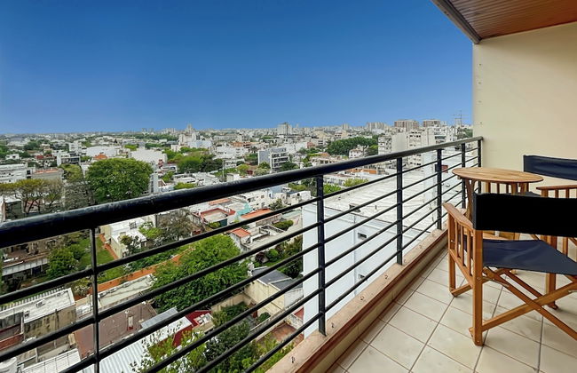 Cozy Studio on a High Floor With Panoramic Views in Villa Urquiza - Foto 1