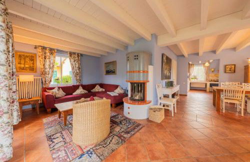 Reetdachhaus mit Schwimmteich in Krienke - Foto 5