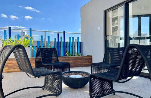 Aptos 1 ou 2 quartos no Centro com Piscina e Academia - Foto 16