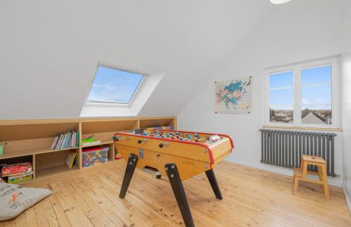 CHEZDAMDAM - la Villa du Thar - plage 300m piscine babyfoot arcade pingpong pétanque - Foto 25