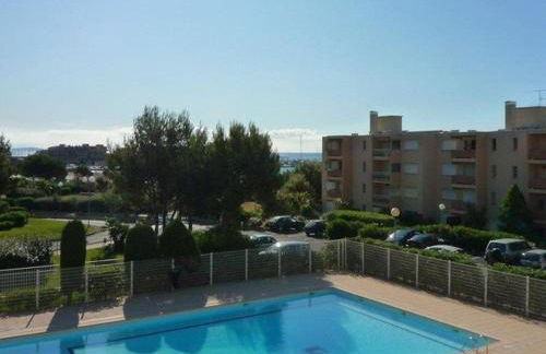 Studio cabine 4 pers avec piscine, tennis et accès direct plage - Bormes-les-Mimosas - FR-1-251-559 - Foto 5