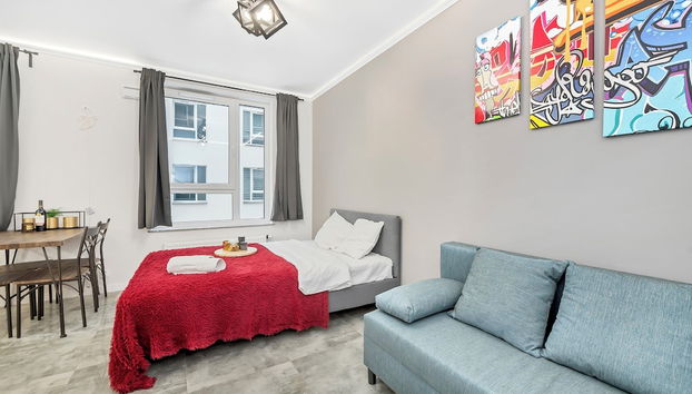 Lumina modern apart near Muzeum Sztuki - Foto 2, Habitación