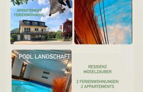 Residenz Moselzauber - Ferienwohnungen mit Pool Landschaft - Foto 3