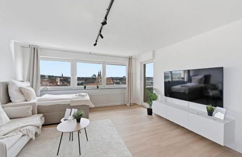 Malu Rooms - Über den Dächern der Stadt, Zentrum, Parkhaus, Panorama, Terrasse, höchste FeWo der Stadt - Foto 8