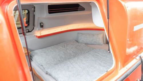 Ausgebautes Freifallrettungsboot KNUTSCHKUGEL - Foto 4