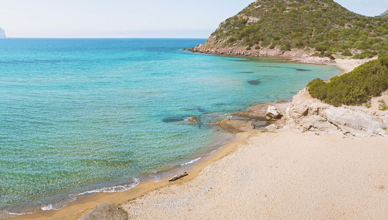 Paseo a caballo por la playa de Porto Ferro y el lago Baratz