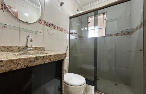 Apartamento sala e quarto com ar na Praia do Abricó - Foto 15