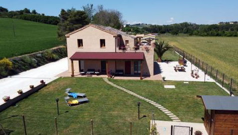 Casa Montefiore 13 Girasoli LT nella tranquilla campagna Marchigiana - Foto 4, Garden