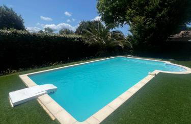 Villa La Hume proche port plage commodités Bassin d'Arcachon avec piscine chauffée - Foto 33