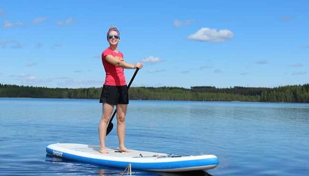 Paddle surf no lago Vatiajärvi - Foto 2, Paddle surf no lago Vatiajärvi