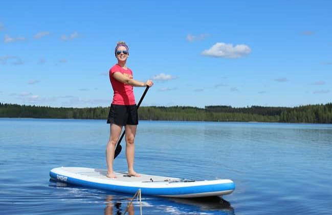 Paddle surf en el lago Vatiajärvi - Foto 1