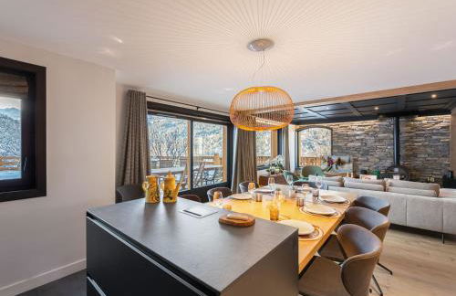 Chalet moderne avec jacuzzi et animaux admis, proche pistes Méribel - FR-1-566-56 - Foto 8