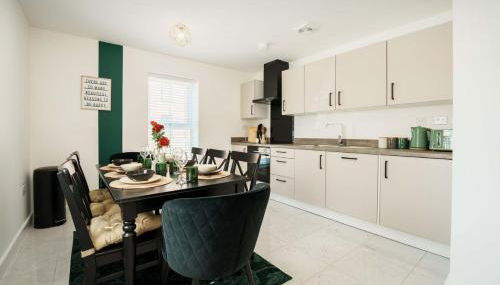 Large 4BR House Leeds, Contractor Friendly - Foto 5, stove