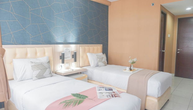 Nice And Comfortable Studio (No Kitchen) Apartment Elvis Tower - Foto 3, Habitación