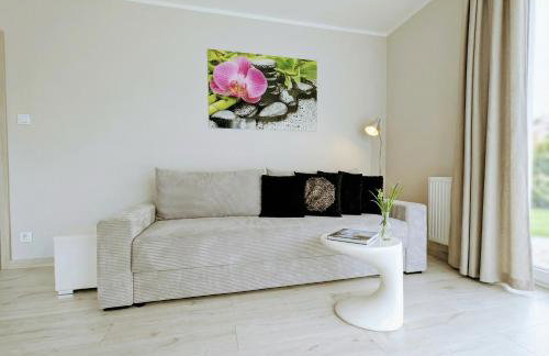 Deluxe Suite, 150 meters to Beach, Large Balcony, Parking, Lift, Porta Mare Leśne Tarasy - Foto 5