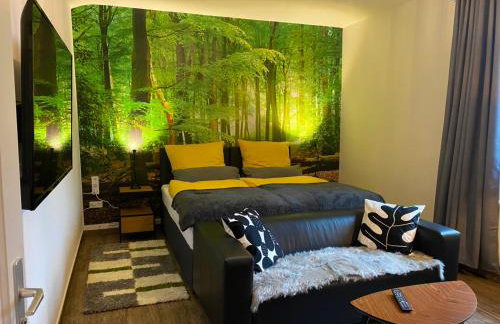 BIELEFELD CITY APARTMENTS - Wood - 2 Schlafzimmer, voll ausgestattete Küche, modernes Badezimmer, schnelles WLAN - Foto 4