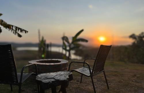 Chalé Recanto - ofurô, banheira, vista, cachoeira e lago em Alexânia - Foto 32