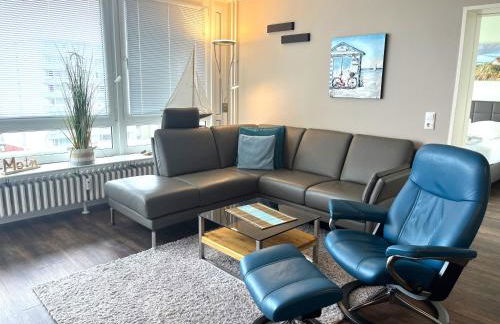 Skriien Mö TOP-Fewo 4 Sterne 5 Min zum Strand Balkon 2 SZ TG Zentrum - Foto 17