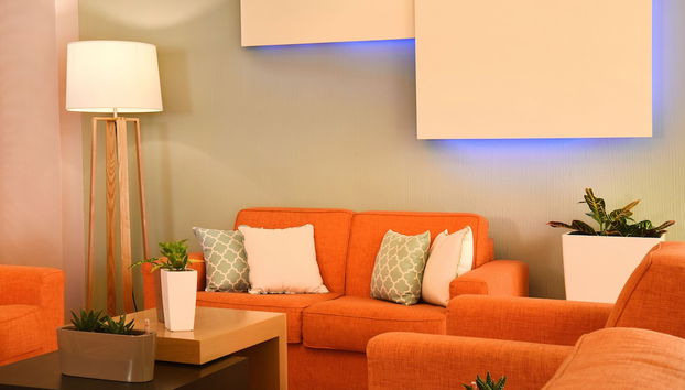 Zona de estar del vestíbulo