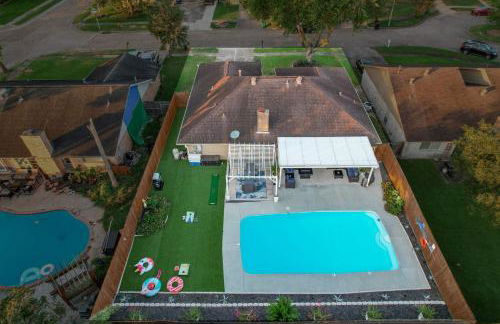 Your Houston Vacation Getaway 3-BD Pool Patio - Foto 34