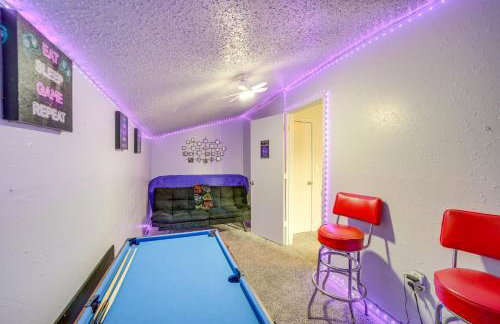 5 Mi to Route 66 Fun! Tulsa Towhome with Game Room - Foto 21