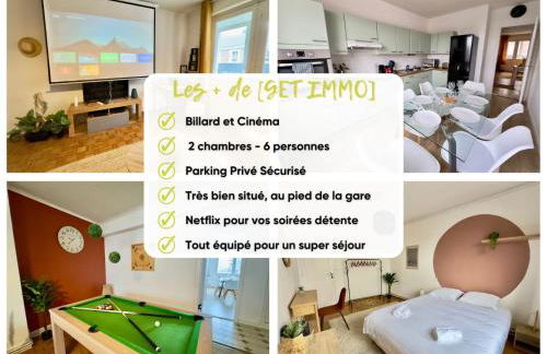 Le Ciné-Billard du Quai de la Gare-Parking-Balcon - Foto 2