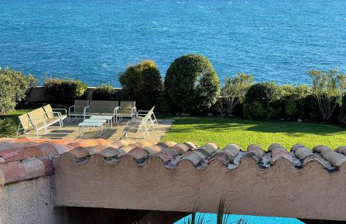 La Roche Bleue - Villa de charme avec vue exceptionnelle bord de mer piscine privée jardin et terrasse - Foto 8