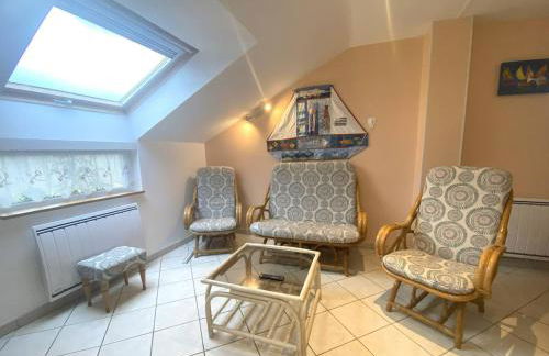 Maison 3* à l'Ile Grande, 200m plages, 6 pers, WIFI, parking, BBQ, proche GR34 - FR-1-368-187 - Foto 11