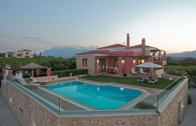 Cretan Vineyard Hill Villa Private Pool, Panoramic View, Beautiful Vineyard - Photo 32