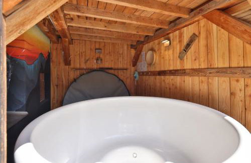 Le Chalet du Tanet spa sauna terrasse en Alsace - Foto 9